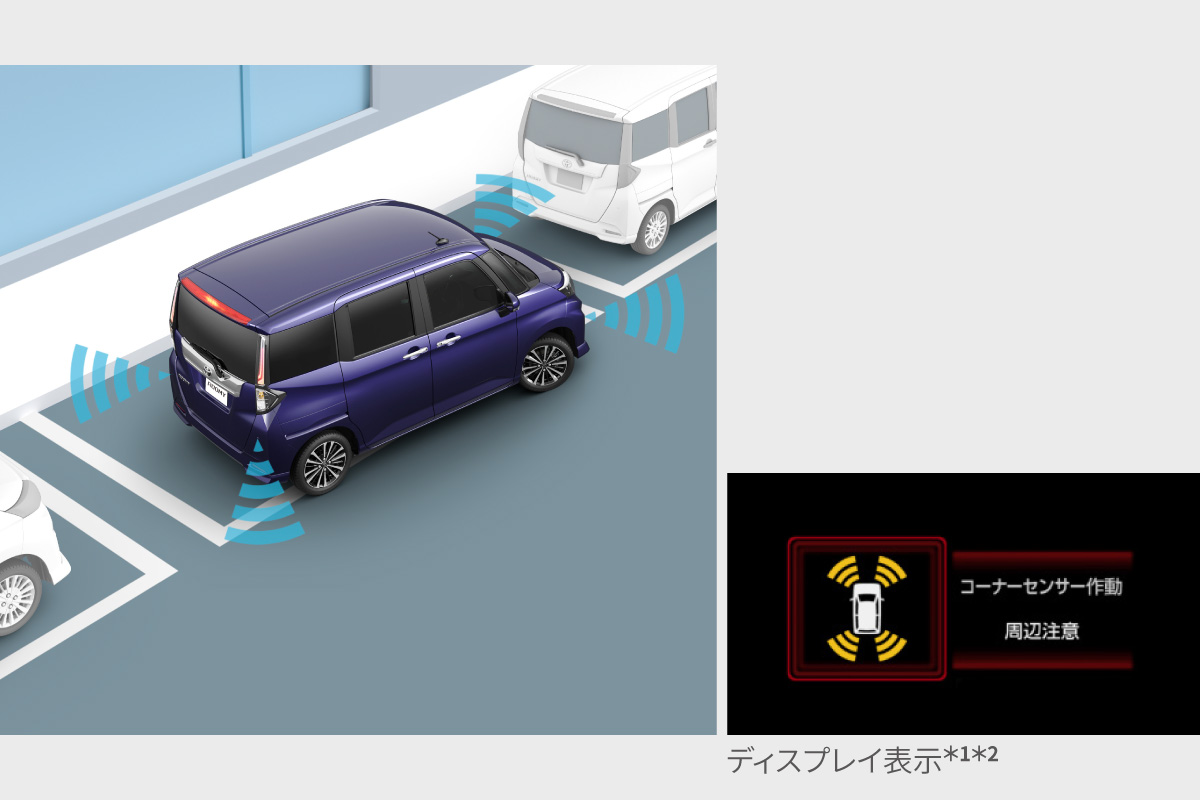 ルーミー | 特長 | トヨタ車のことなら、大阪トヨタNorth
