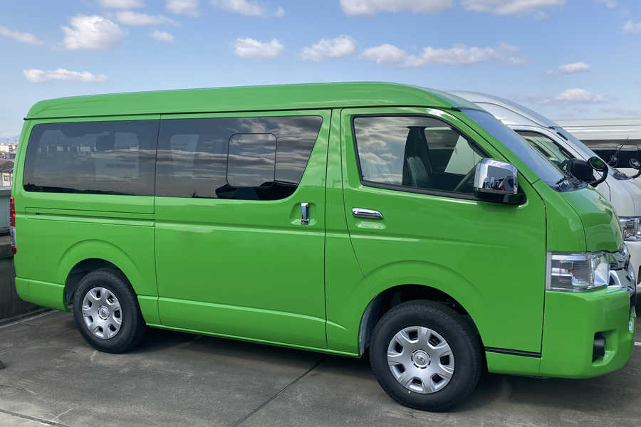 ハイエース全塗装