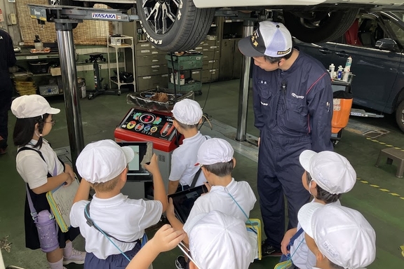 野里店職場見学
