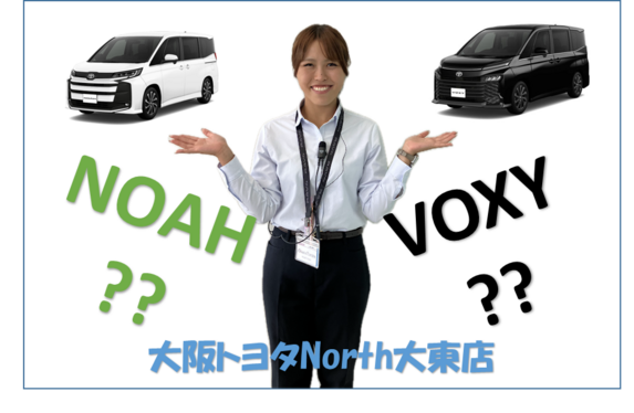 ノアとヴォクシーって、なにが違う？？🛻✨